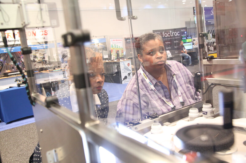 Machines at Trade Show