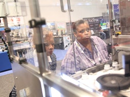 Machines at Trade Show