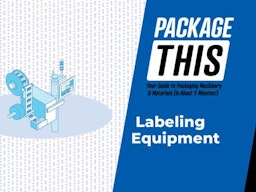 Labeling Equipment Package This